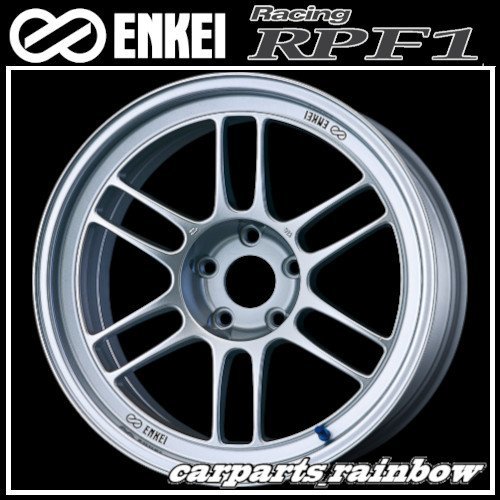 ★送料無料★ENKEI/エンケイ Racing RPF1 17×7.5J 5/112 +48★Silver/シルバー★新品 4本価格★_画像1