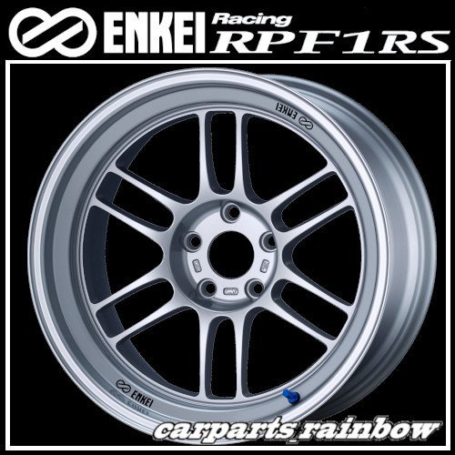 ★送料無料★ENKEI/エンケイ Racing レーシング RPF1RS 18×9.5J 5/114.3 +12★Silver/シルバー★新品 4本価格★_画像1