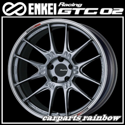 ★ENKEI/エンケイ Racing GTC02 19×9.5J 5/112 +27★Hyper Silver/ハイパーシルバー★新品 1本価格★_画像1