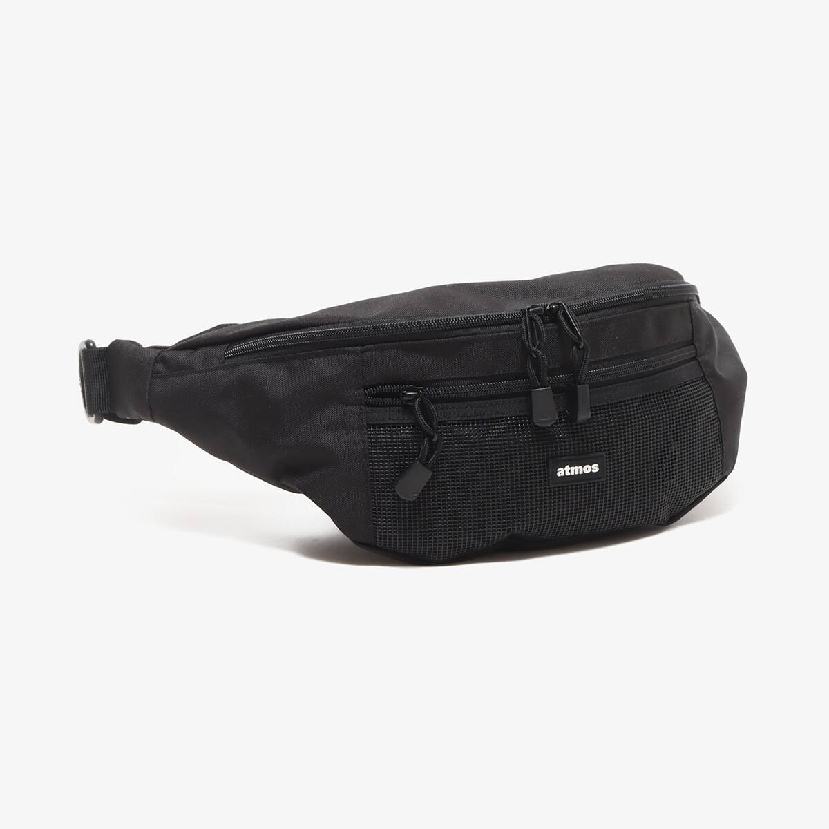  new goods ATMOSa Tomos waist bag black 3L Waist Bag bag shoulder bag 2WAY pouch 