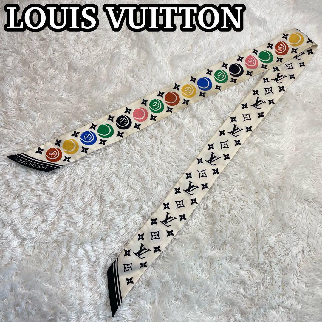 ルイヴィトン　バンドーBB セット　マッチ　シルク　リボンスカーフ　M77751 LOUIS VUITTON