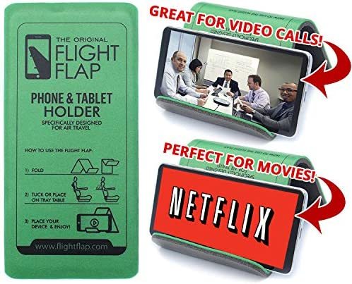 送料無料 Flight Flap スマホホルダー Phone & Tablet Holder Designed for Air Travel スマートフォンホルダー_画像1