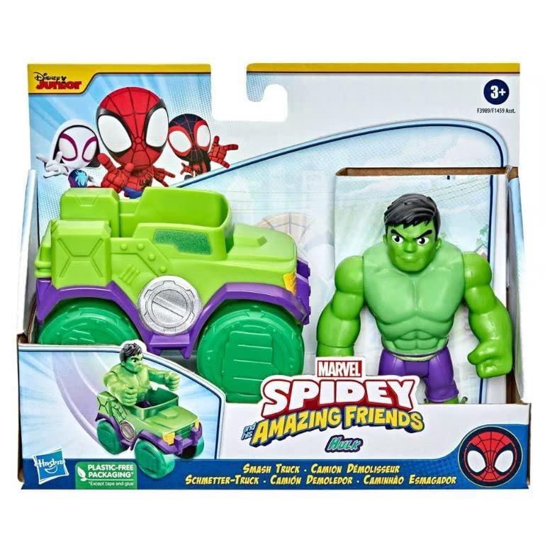 マーベル スパイディとすごいなかまたち フィギュア スーパーヒーロー ハルク Hasbro ハズブロ スパイダーマン Spider-Man HULK MARVEL_画像9