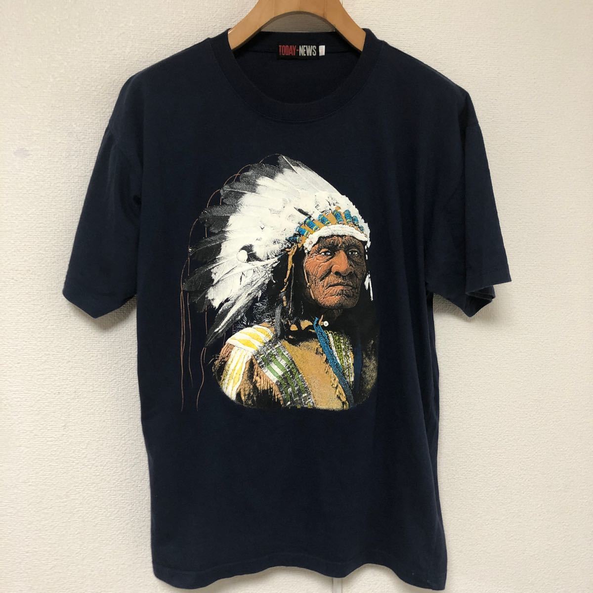 ネイティブアメリカン　チーフTシャツXLインディアンチーフ_画像3