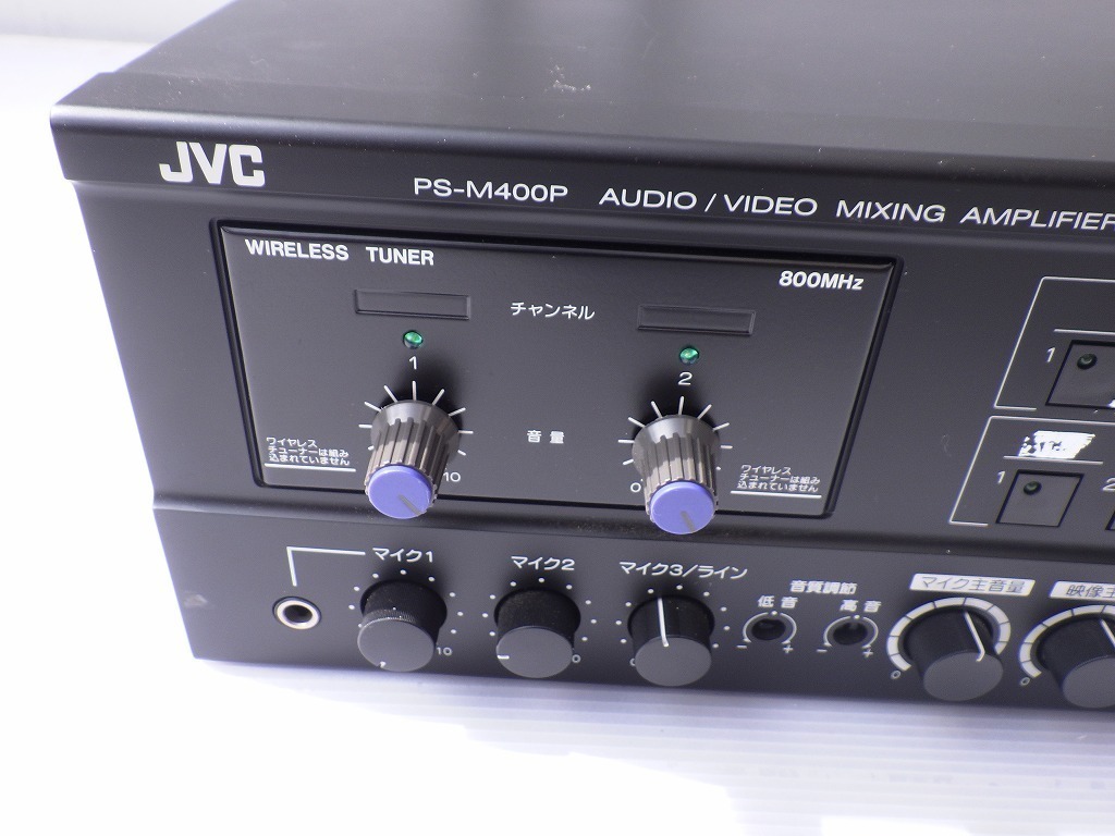 T* JVC Kenwood mixing amplifier PS-M400P used beautiful goods [K0930W1]