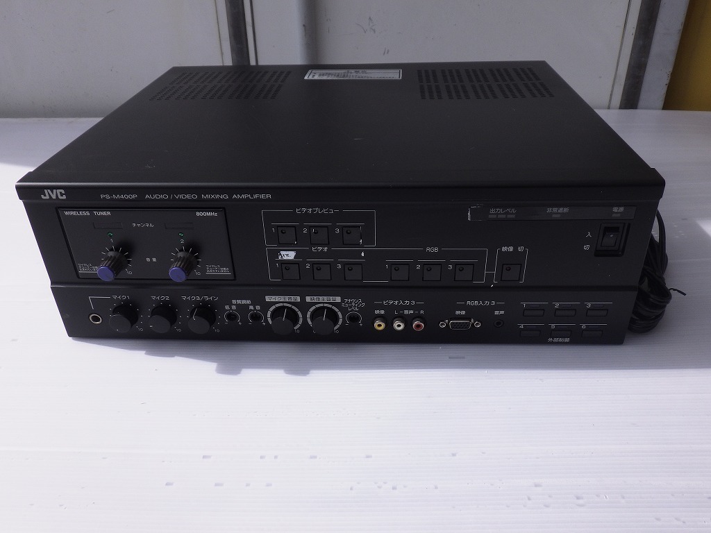 T* JVC Kenwood mixing amplifier PS-M400P used beautiful goods [K0930W1]