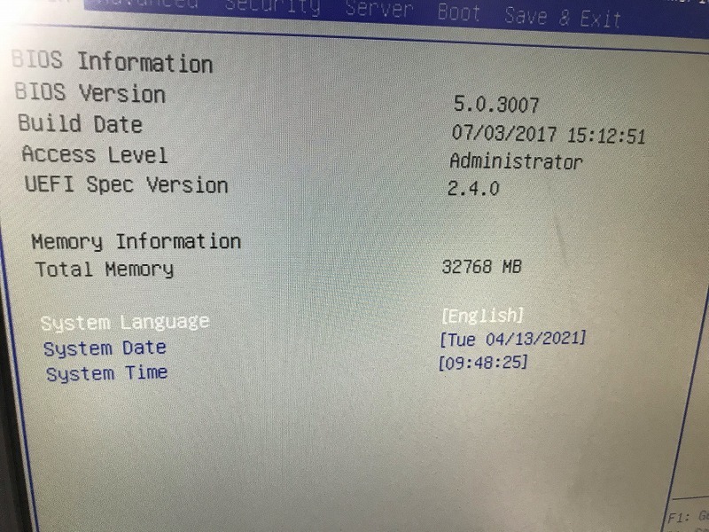 T*NEC Express 5800/T120g server /Xeon E5-2620 V4 2.10GHz/HDD none / memory 32GB/OS none / key attaching / present condition goods /BIOS start-up verification settled [K0413R11F-22(22)