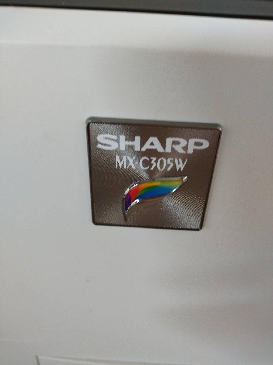 # печать знак 21861 листов!SHARP sharp MX-C305W A4 цифровой полный цветная многофункциональная машина 1 уровень C/F/P/S двусторонний печать Wi-Fi работа хороший [D0206Z8BH]