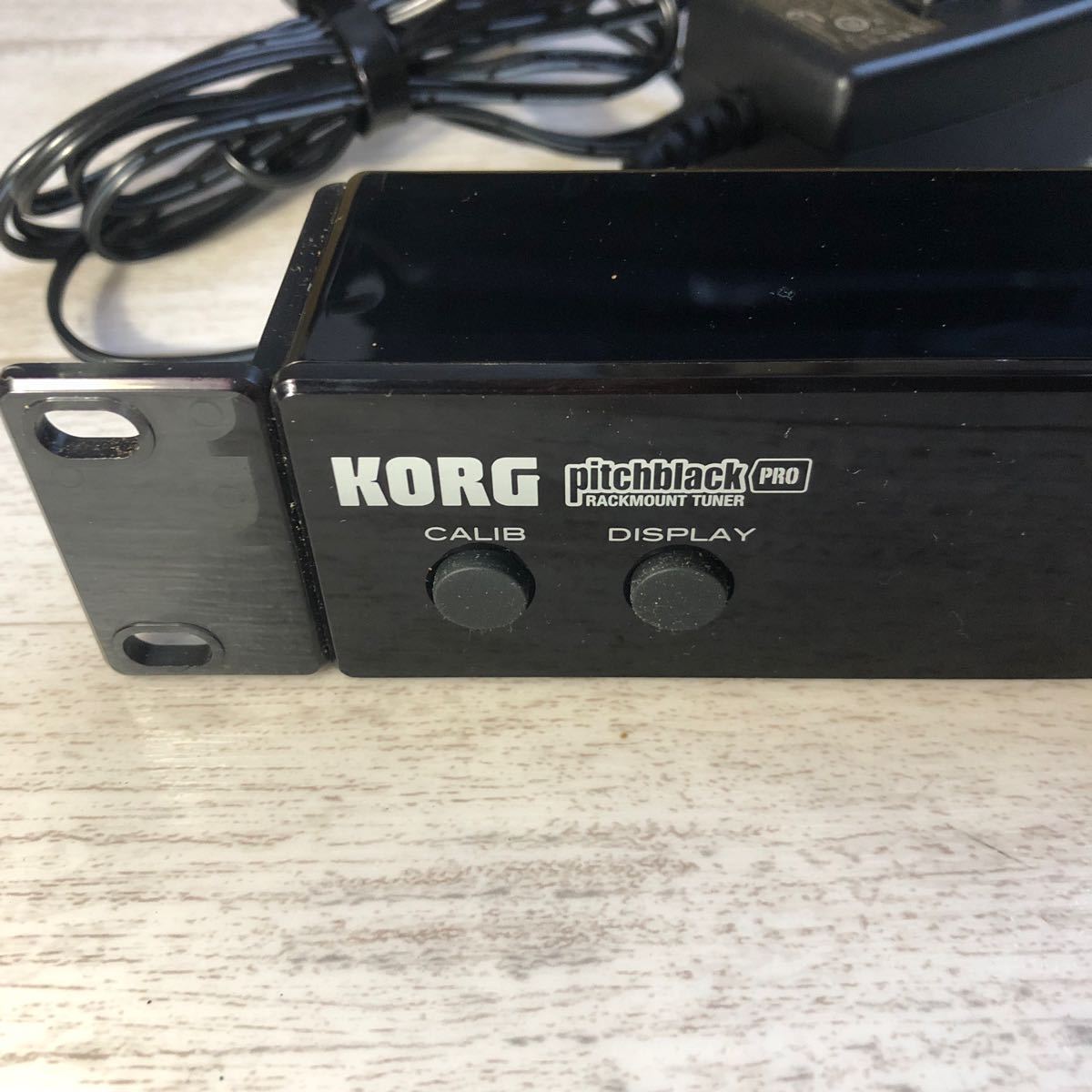 KORG pitchblack PRO PB-05 通電確認OK ギター チューナー _画像4