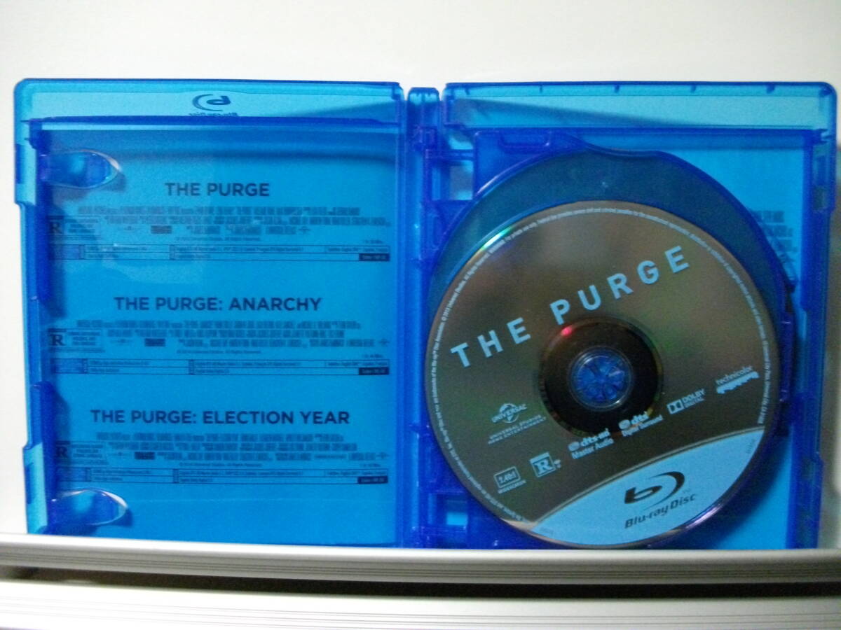 即購入可★レアBlu-ray DVD★ THE PURGE パージ 輸入盤 ホラーサスペンス映画 洋画 ５枚組 リージョンフリー ★新品・未開封品★_画像5