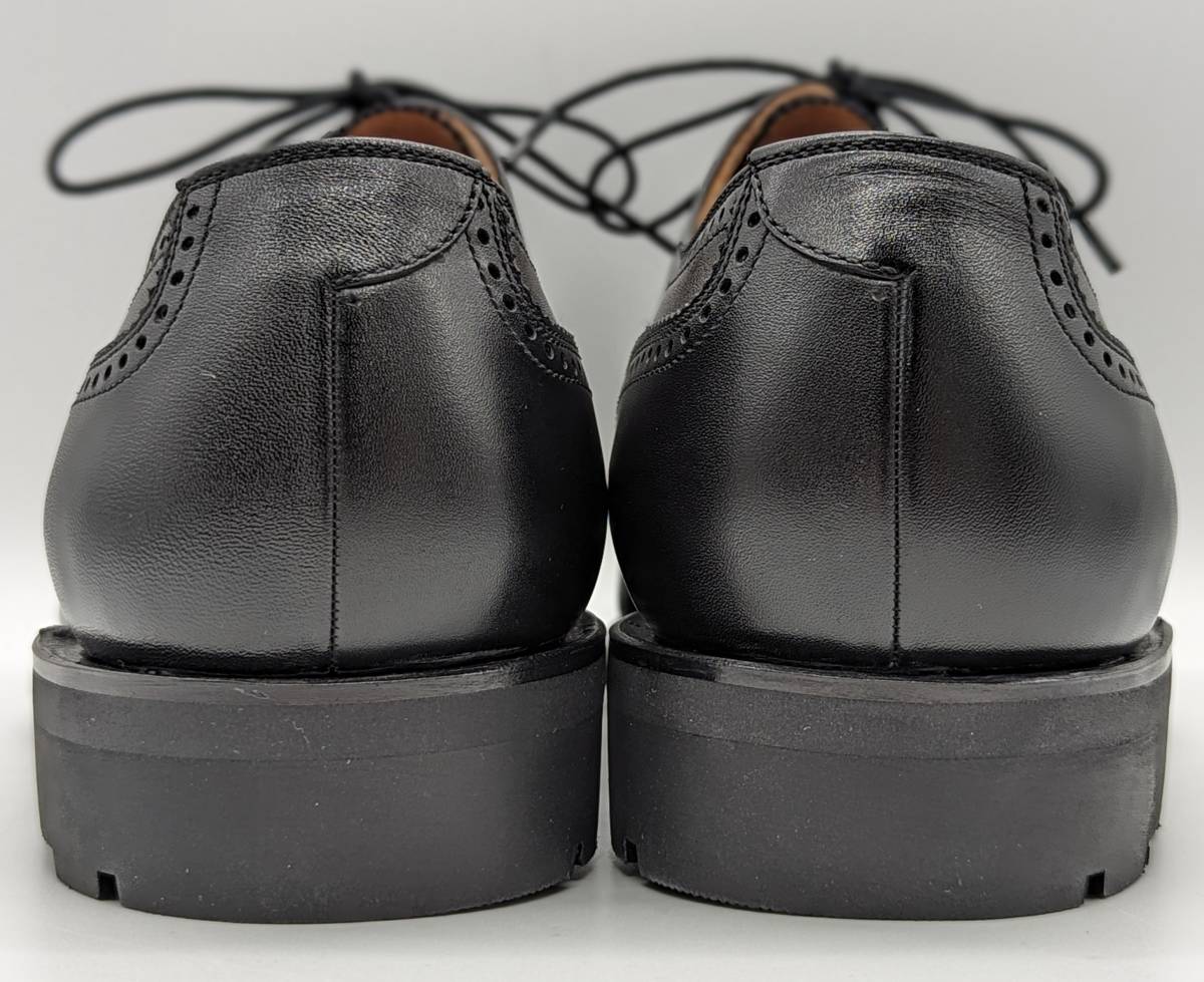 【極美】スコッチグレイン シャインオアレイン セミブローグ 26.0cmE【送料無料】SCOTCHGRAIN ヒロカワ製靴 SHINEORRAIN シューキーパー付の画像6
