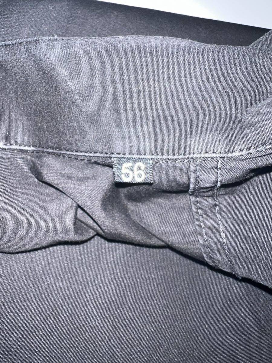versace長袖 シャツ サイズ56 ブラック 黒 希少サイズ　大きいサイズ_画像5