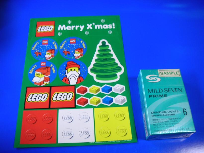 2002年★レゴ/LEGO★クリスマス★シール/ステッカー★イベント配布★非売品_画像3
