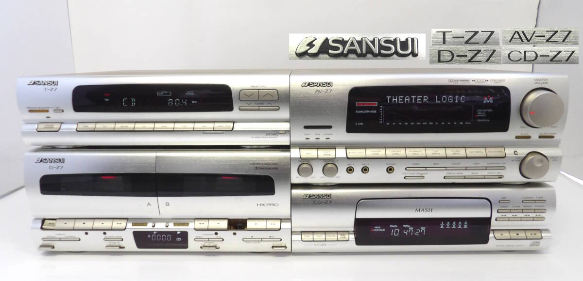よろづ屋】サンスイ SANSUI AV-Z7 CD-Z7 D-Z7 T-Z7 アンプ CD よろづ屋】サンスイ SANSUI AV-Z7 CD-Z7 D-Z7 T-Z7 アンプ CD