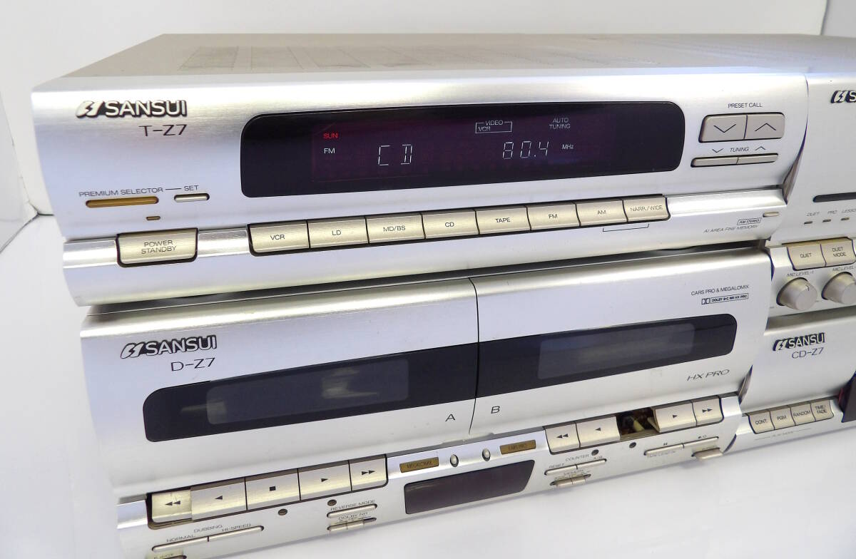 よろづ屋】サンスイ SANSUI AV-Z7 CD-Z7 D-Z7 T-Z7 アンプ CD よろづ屋】サンスイ SANSUI AV-Z7 CD-Z7 D-Z7 T-Z7 アンプ CD
