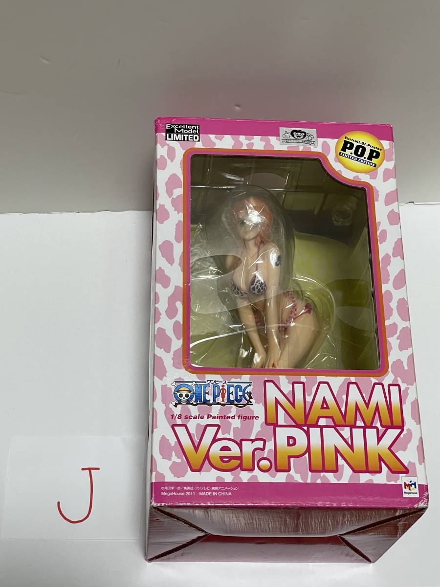 ワンピースフィギュア ナミ　ONEPIECE FIGURE P.O.P -NAMI-Ver.Pink Exellent Model Limited_画像1