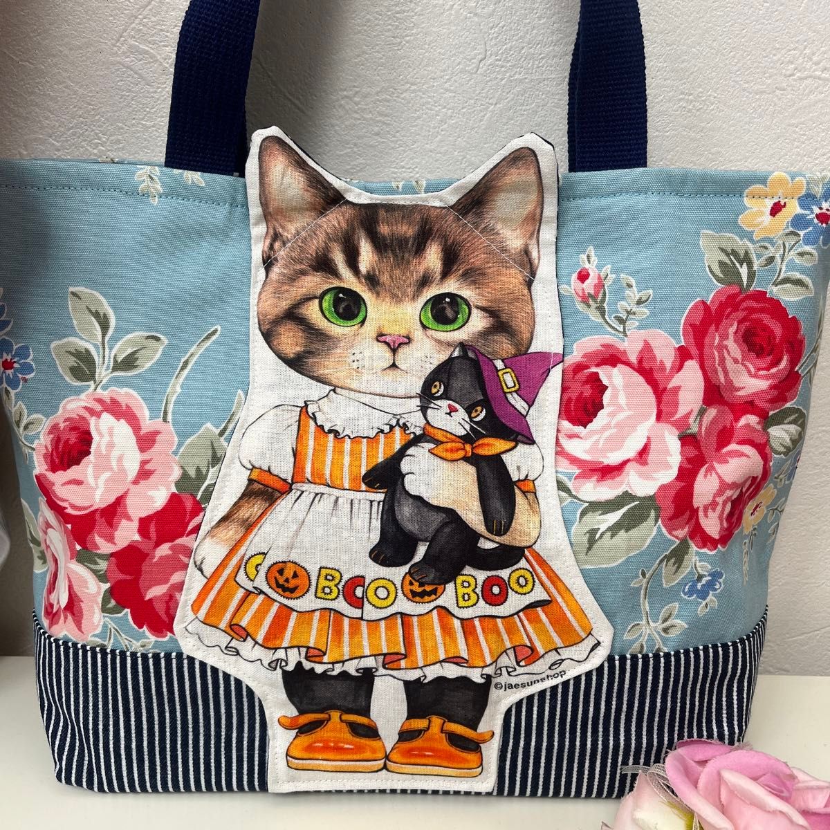 コヤンイサムチョン ハンドメイド トートバッグ リトルサンダー コヤンイサムチョン ハンドメイド トートバッグ リトルサンダー