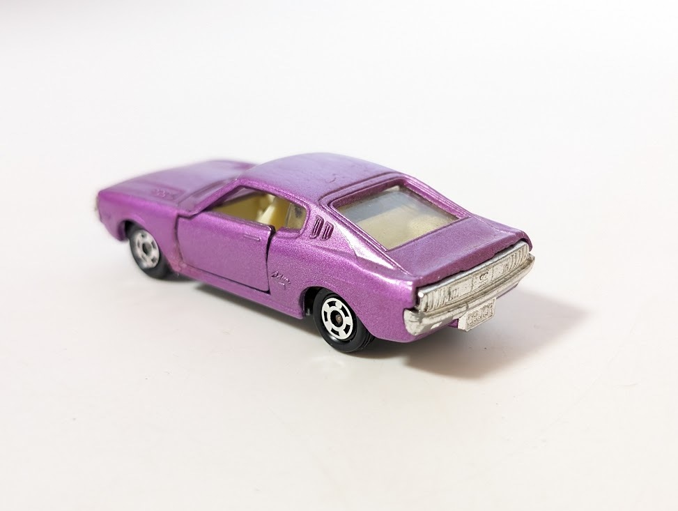 412 NO.86 S＝1/60 CELICA セリカ LB 2000GT 紫メタ 古い トミカ ミニカー TOMICAの画像8