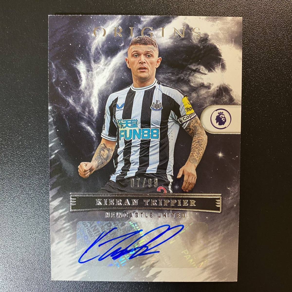 2022-23 Panini Chronicles Origins Kieran Trippier Auto /99 Newcastle United 直筆サインカード キーラン・トリッピアーの画像1