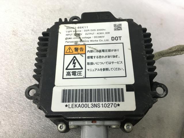 ラパン ショコラ HE22S ヘッドライト バラスト HID 純正 X A1J/ZVF 35261-66K11 1A4 012108_画像2