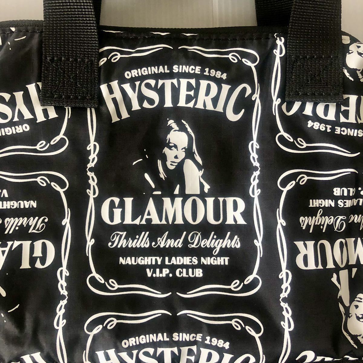 ヒスガール総柄★パッカブル クロスボディバッグ HYSTERIC GLAMOUR★ショルダーバッグ ウエストポーチ トートバッグ ヒステリックグラマー