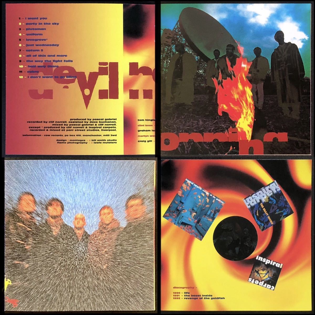 廃盤 帯付 美品★CD「デヴィル・ホッピング」インスパイラル・カーペッツ★Devil Hopping / Inspiral Carpets 1994年 4thアルバム 全12曲