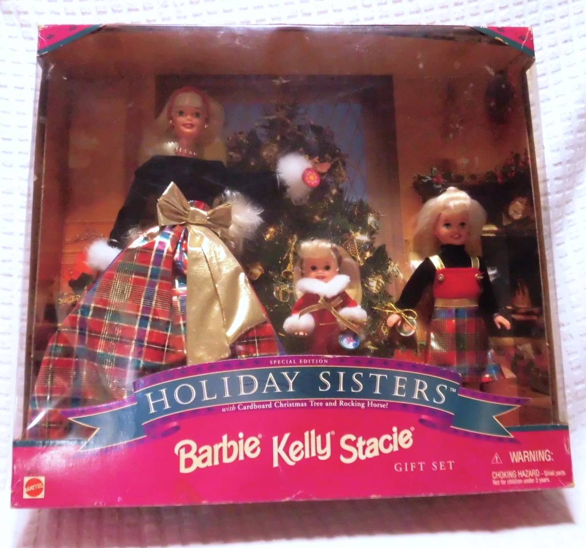 ★レトロ☆DOLL★珍品「Barbie バービー Barbie Kelly Stacie 44×33cm」 当時物 ビンテージ 現状渡し