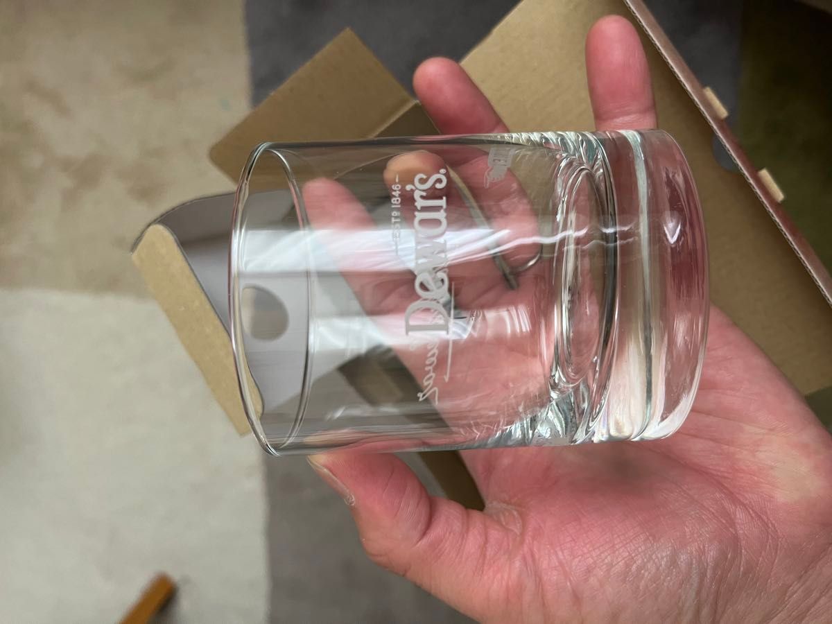 デュワーズ12年　ノベルティグラス　非売品　新品未使用　グラスのみ ウイスキー グラス