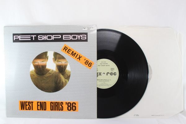 PET SHOP BOYS West End Girls '86 UK版 ZYX5391 STEREO_画像1