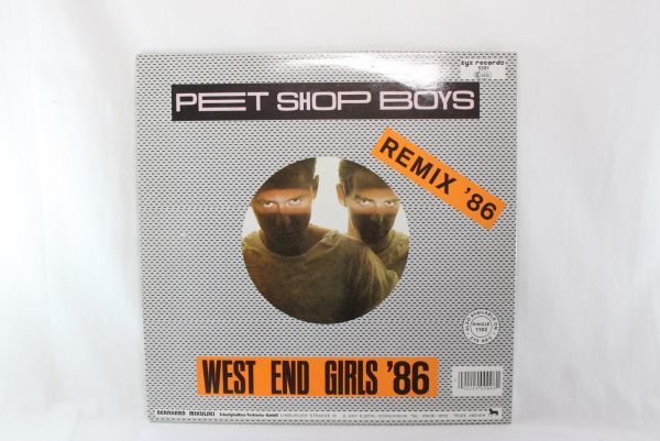 PET SHOP BOYS West End Girls '86 UK版 ZYX5391 STEREO_画像2