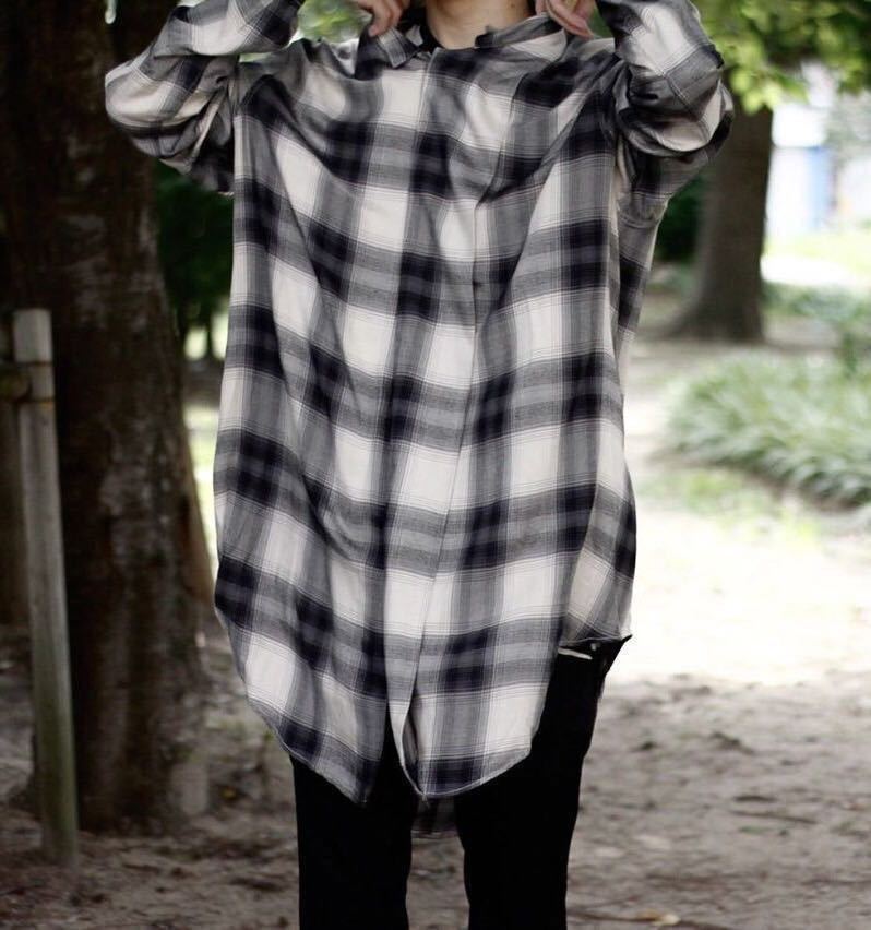 Julius Flannel Check Shirt 52800円 707SHM1 ユリウス Nilos Julius Flannel Check Shirt 52800円 707SHM1 ユリウス Nilos