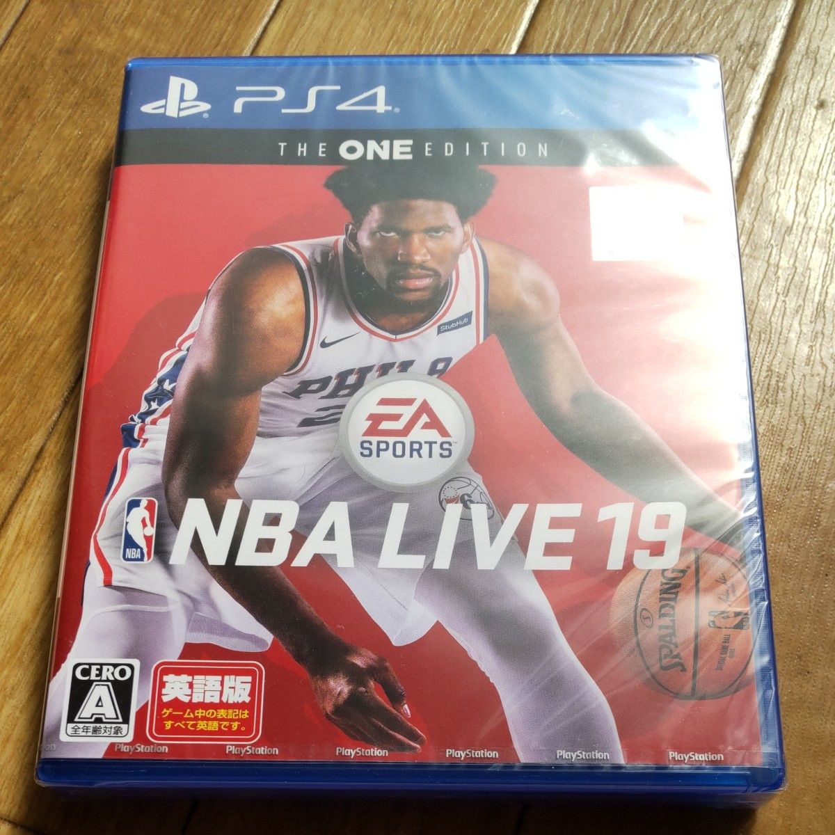 新品未開封 サンプル品 PS4 NBA LIVE 19 英語版 EA バスケ