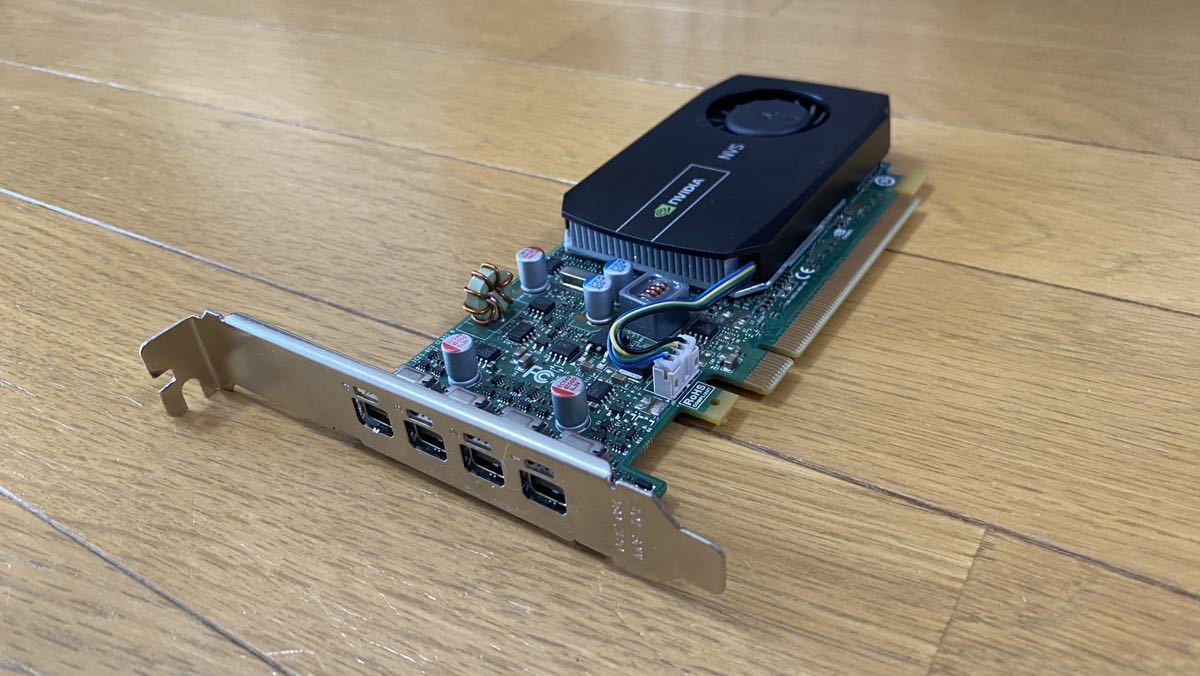 nVidia NVS 510 2GB 35W 4画面対応 PCI-E PCIe x16 Mini DisplayPort ×4 1スロット フルプロファイル_画像1