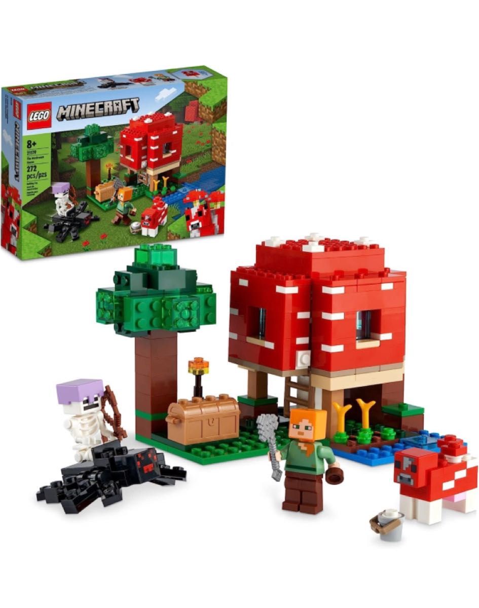 新品　正規品　レゴ(LEGO) マインクラフト キノコハウス 21179 