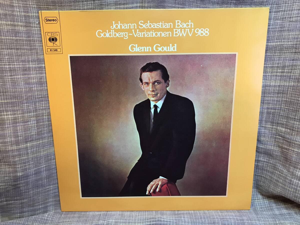 【LP】 Johann Sebastian Bach ヨハン・ゼバスティアン・バッハ Glenn Gould グレン・グールド Goldberg-Variationen BWV 988 CBS 独盤の画像1