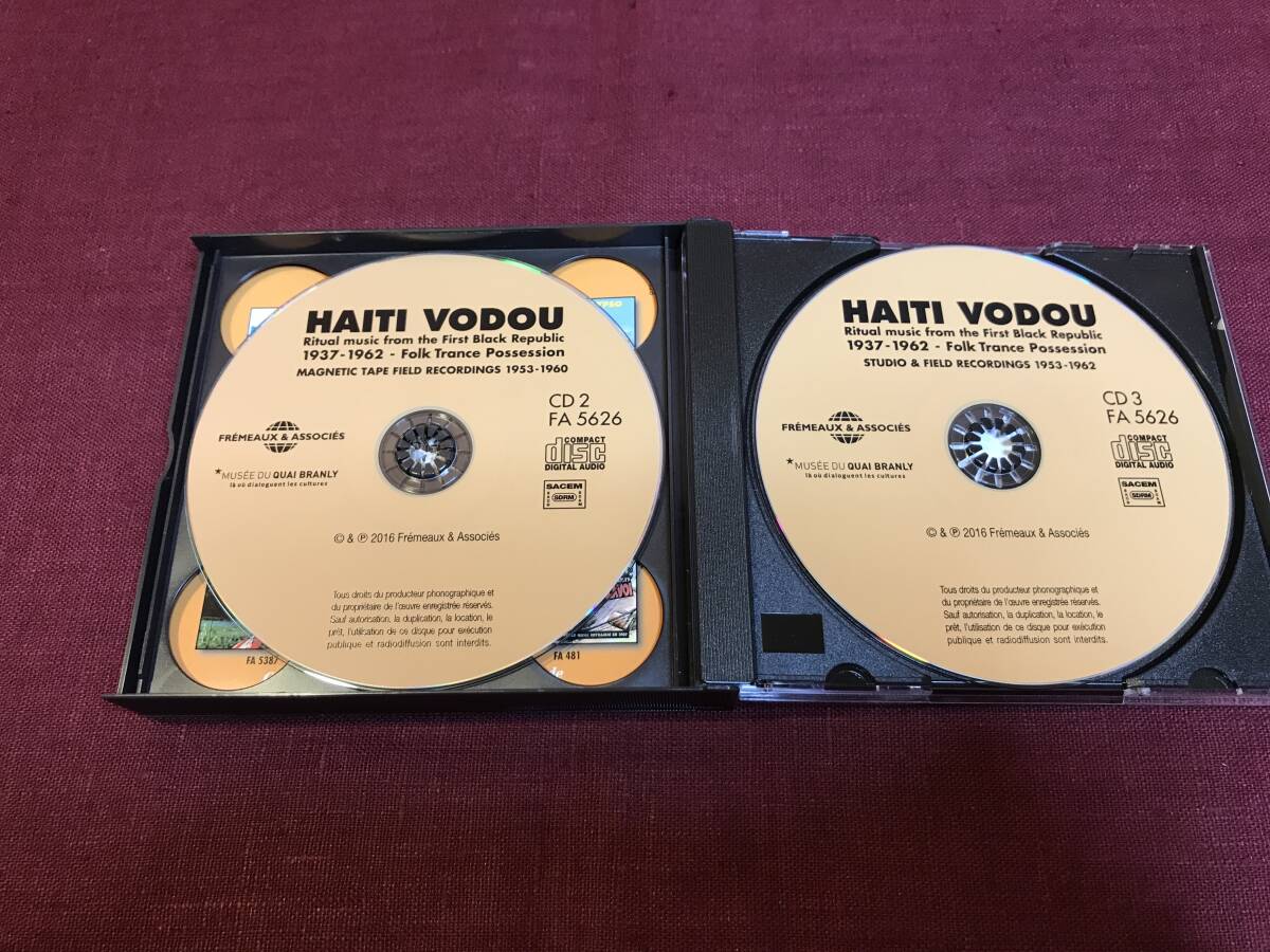 【3CDs】 Haiti Vodou ハイチ・ブードゥー 1937-1962 Folk Trance Possession FA 5626 2016年 仏盤の画像5