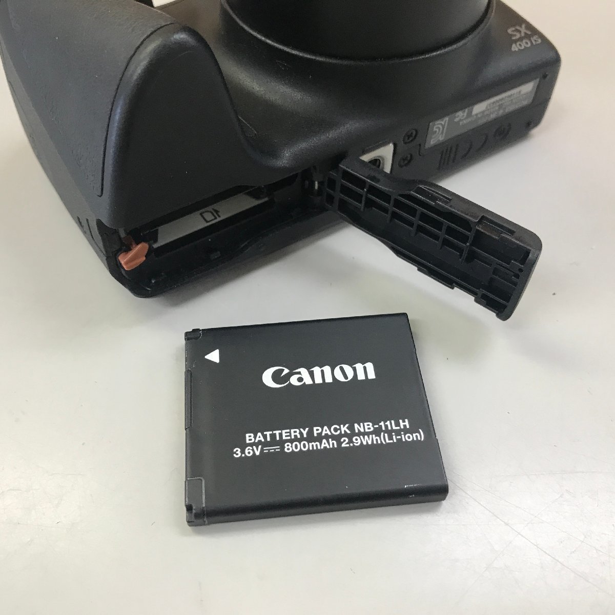 Canon キャノン PowerShot SX400 IS コンパクトデジタルカメラ ブラック バッテリー有り 充電器無し カメラ/904_画像10