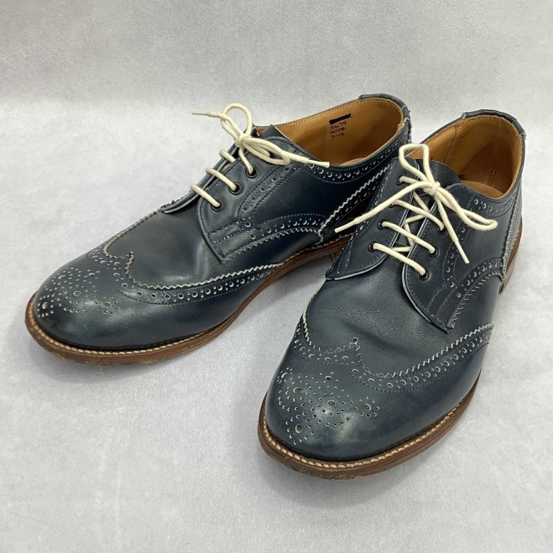 Ｔｒｉｃｋｅｒ?ｓ カントリー シューズ レザー ネイビー トリッカーズ ＡＮＮＥ５６７９ ＵＫ７ ウイングチップ 靴/241