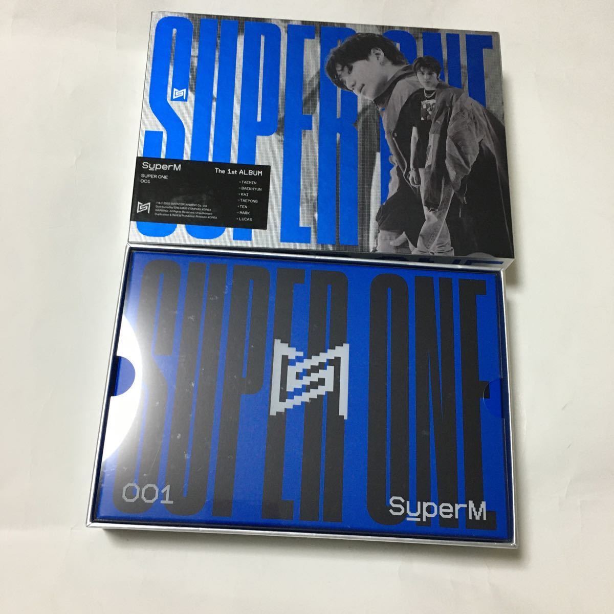 送料込み　SuperM　CD　The 1st ALBUM　☆SUPER ONE☆　15曲　A ver.　韓国盤　テミン　TAEMIN　テヨン　TAEYONG　K-POP 