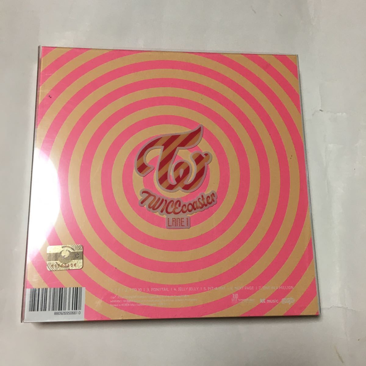 送料込み　TWICE　CD　ディスク　ツウィ　3rd Mini Album　☆TWICEcoaster : LANE 1☆　7曲　韓国盤　coaster　K-POP_画像5