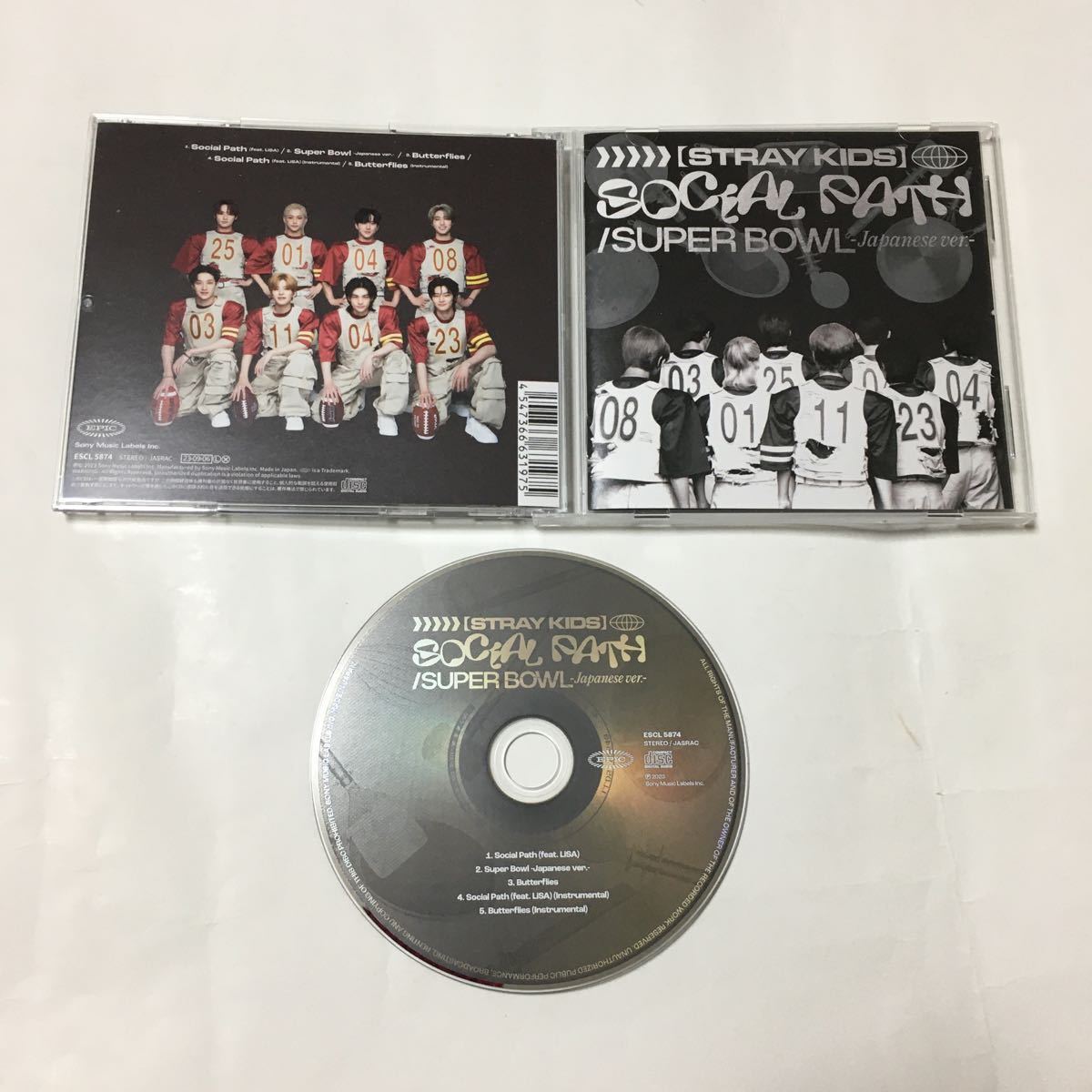 送料込み　STRAY KIDS　SKZ　CD　4個セット　樂-STAR　＆　MAXIDENT　＆　THE SOUND　＆　SOCIAL PATH / SUPER BOWL　スキズ　K-POP_画像9