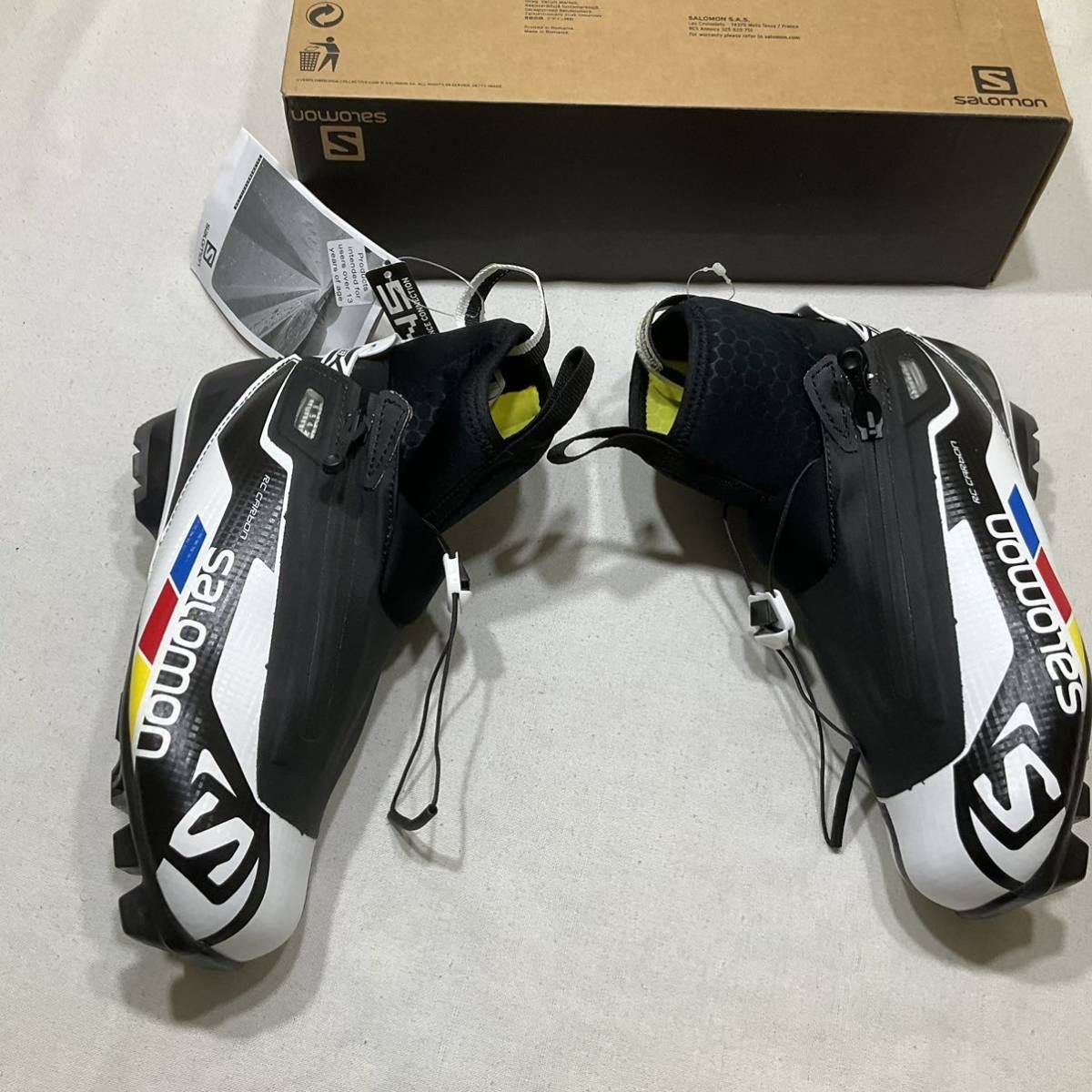  SALOMON サロモン　クロスカントリースキー　ブーツ　SNS　　RC カーボン　354820　サイズ 23.5cm_画像2