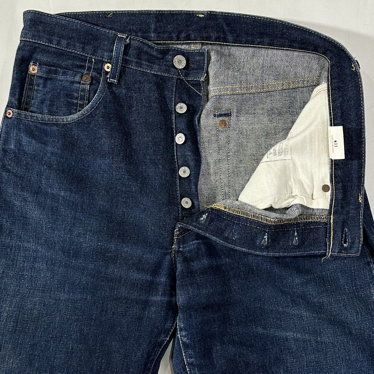 50's復刻 Levi's リーバイス 503B-XX W33 ビッグE レプリカ ジーンズ ビンテージ 廃盤品 日本製 501XX_画像4