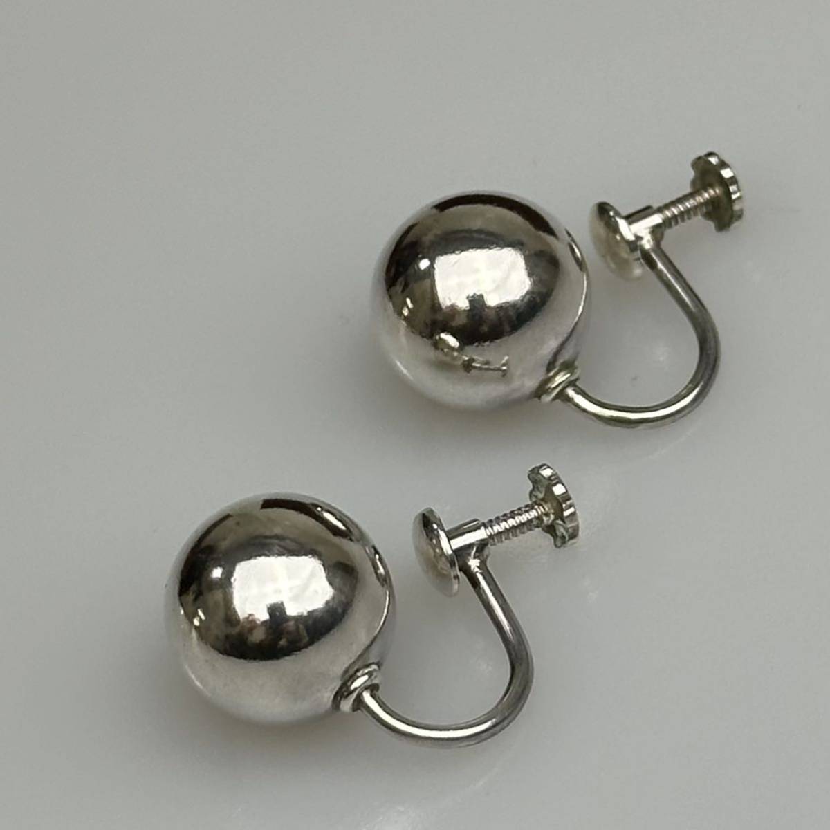 中古 良品◇デンマーク 北欧 GEORG JENSEN ジョージジェンセン 【925 141A 】ボール イヤリング vintage アクセサリー _画像3