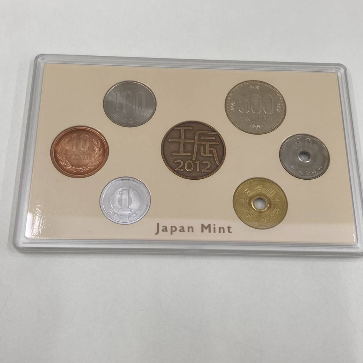 266 貨幣セット 1987年 2012年 額面666円 ミントセット ケース カバー付き コレクション 記念硬貨 造幣局ミントセット 昭和62年 平成24年_画像7