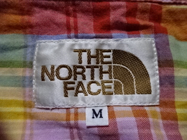 ●ノースフェイス THE NORTH FACE 半袖シャツ M 国内正規品●0213●_画像2