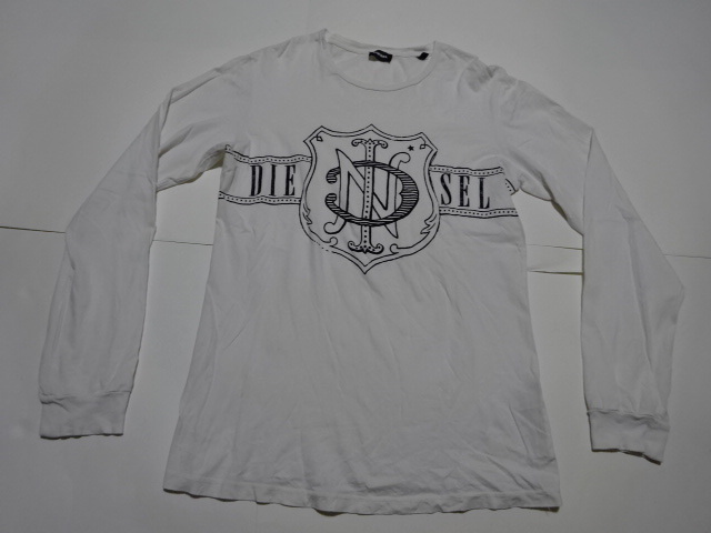 ●DIESEL ディーゼル 長袖 Tシャツ ロンT S ●0222●_画像1