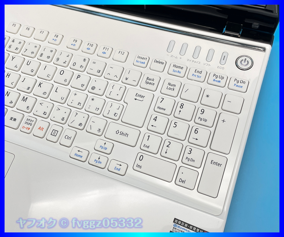 NEC きれいなホワイト【大容量メモリー16GB+高速新品SSD+HDD1000GB】Windows 11 Core i7 4702MQ Bluetooth Office2021 Webカメラ LS700/R_画像2