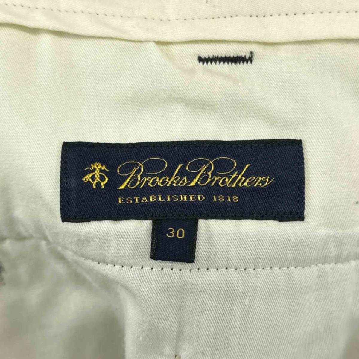 Brooks Brothers ブルックスブラザーズ スラックス ブラック サイズ30 無地 ボトムス メンズ ヴィンテージ 6_画像4