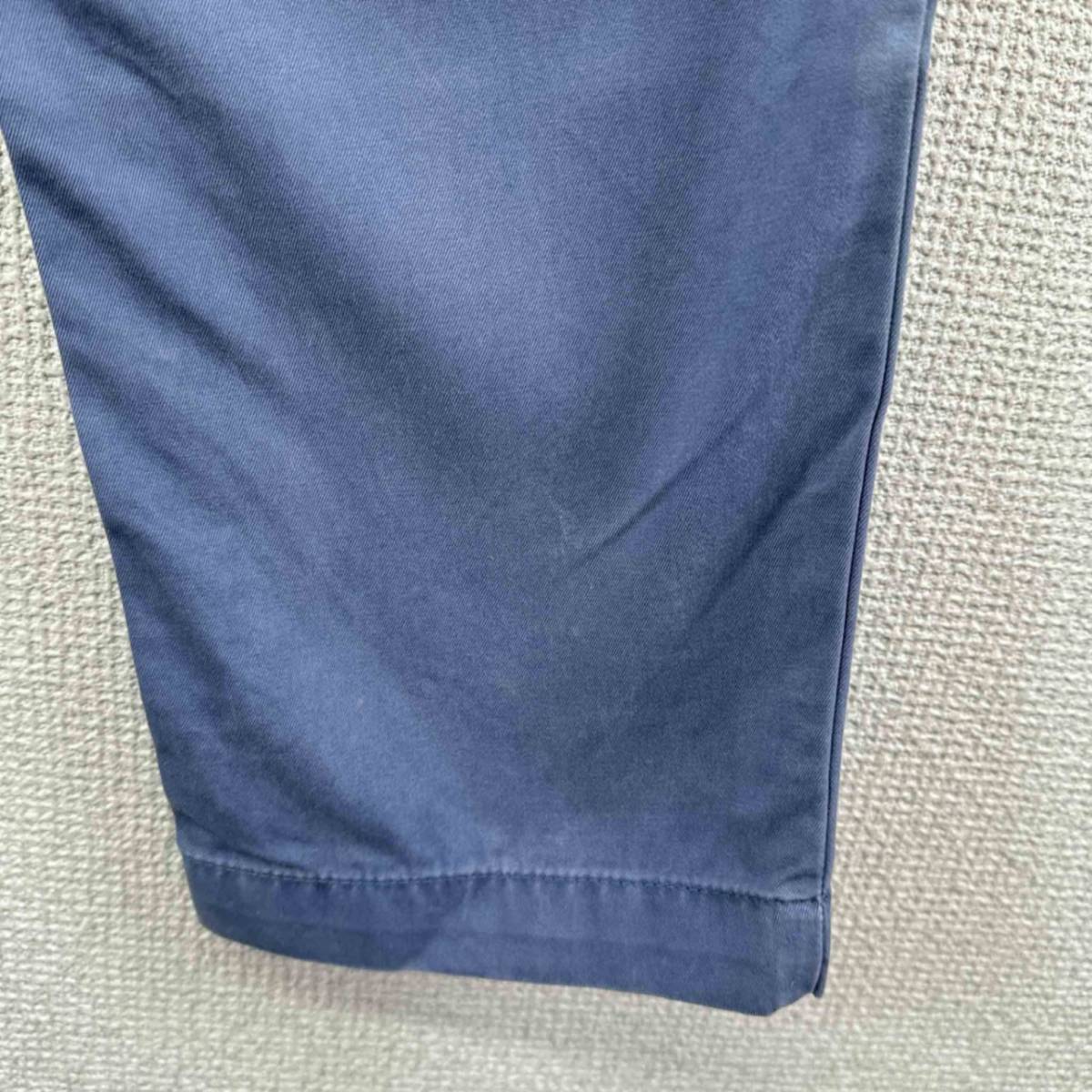 Polo Ralph Lauren ポロラルフローレン コットンパンツ ボトムス ブルー サイズ165/74A メンズ ヴィンテージ 6_画像10